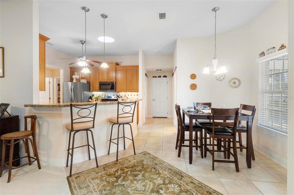 Kitchen/dining area.