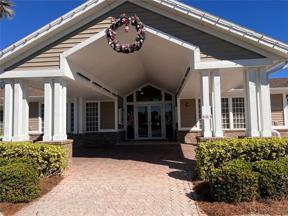 Entrance to Activity Center