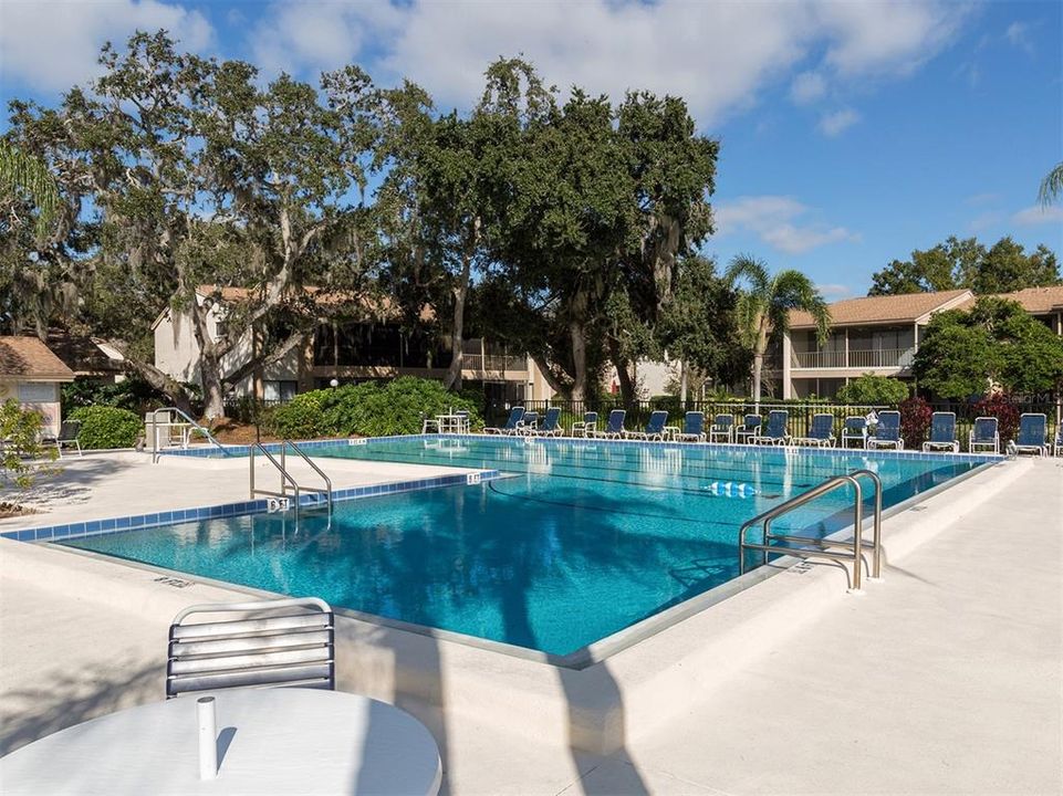 Bird Bay Phase 2 pool area just across the street from your new home.