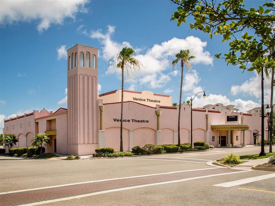 The very popular  Venice Theater for live productions