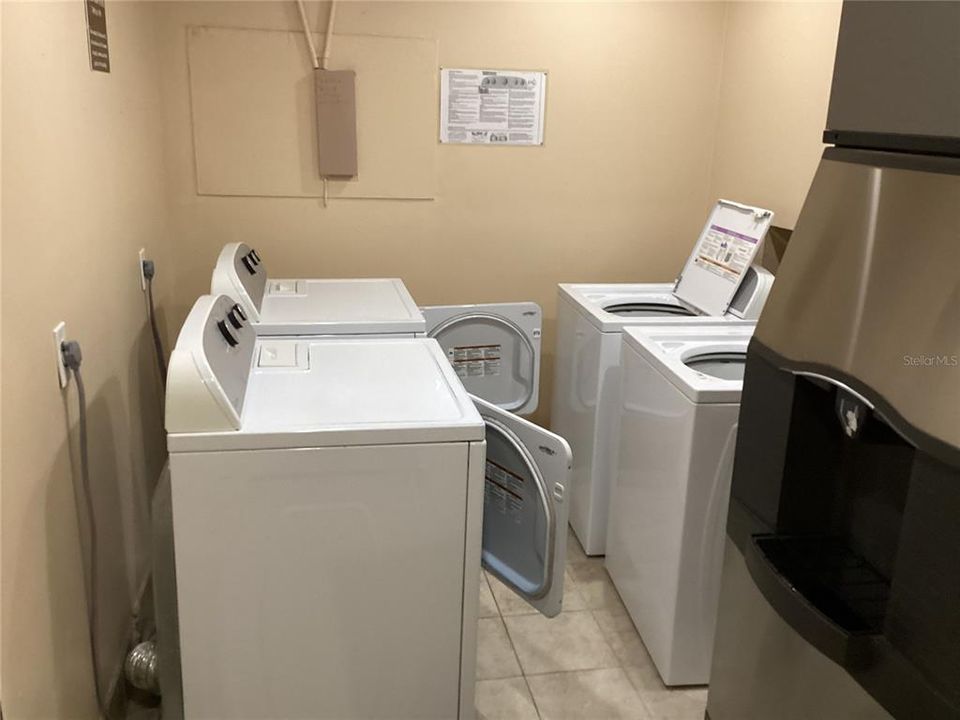 Common shared laundry room