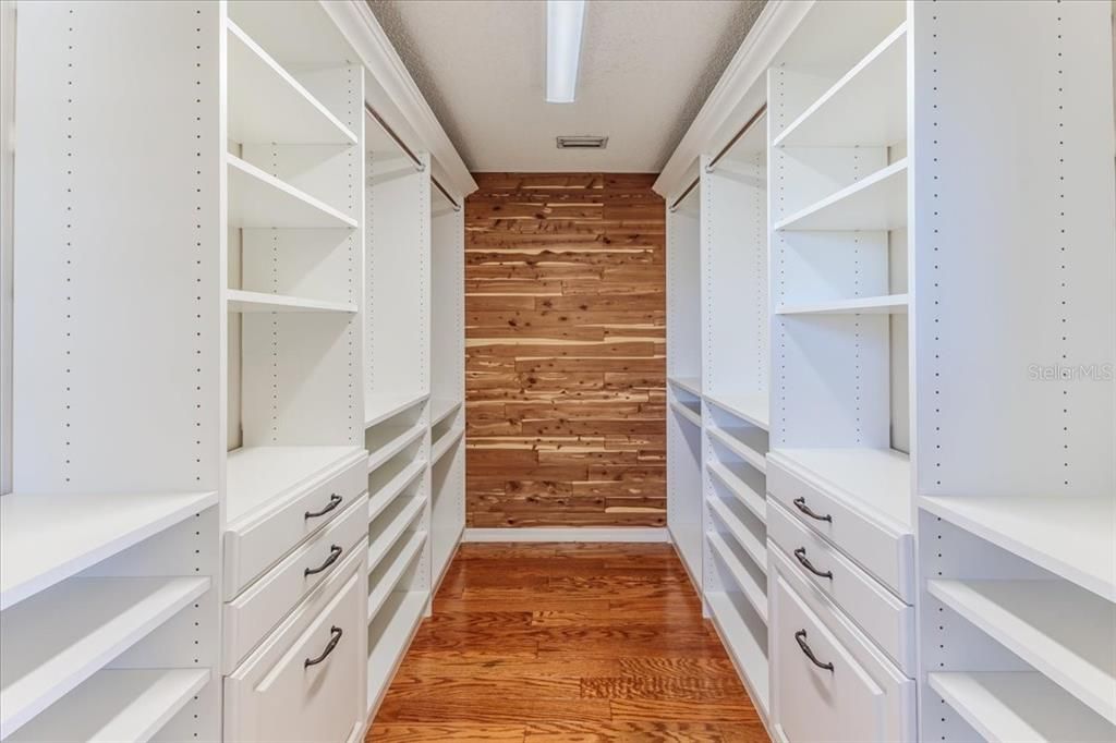 Walk in Closet with Organizer