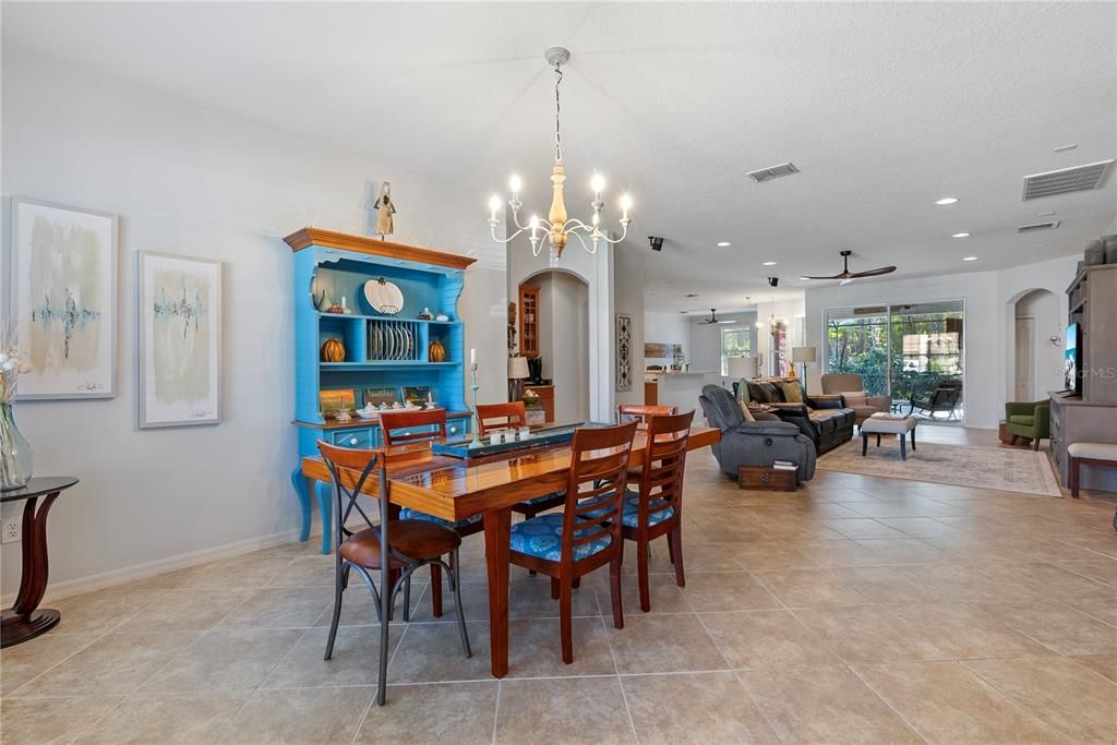 Entry into the Dining Room