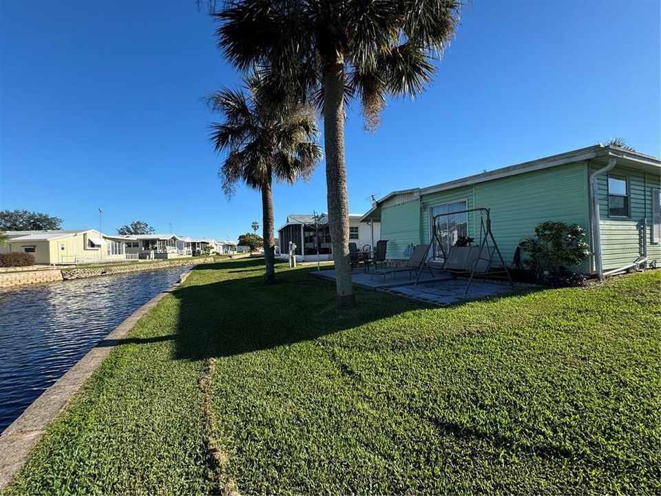 Back of Property & Seawall