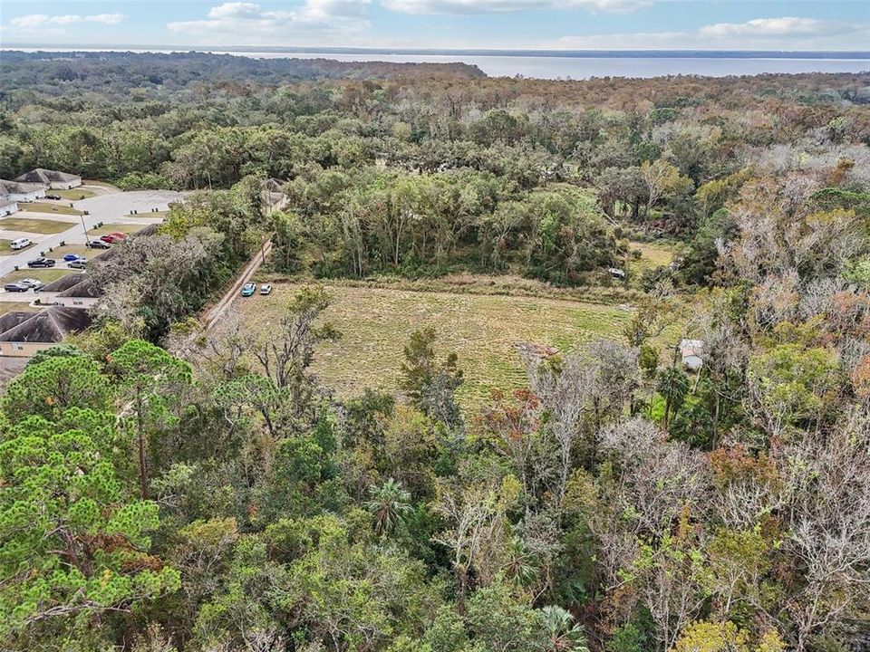 Aerial View looking West