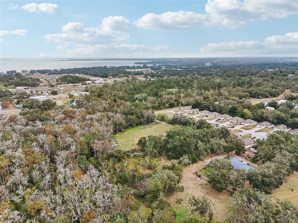 Aerial View looking Southeast