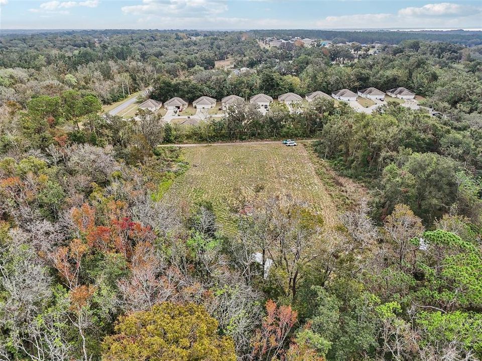 Aerial View looking South