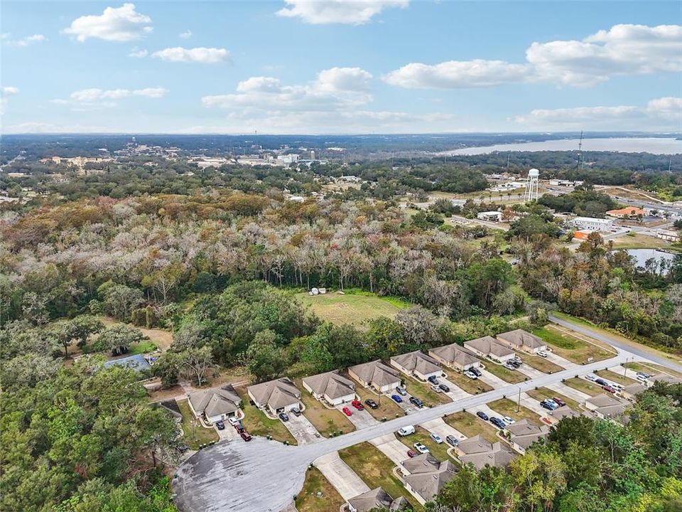 Aerial View looking Northeast