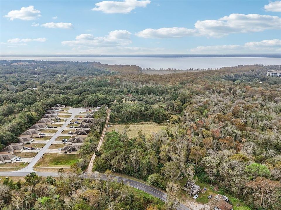 Aerial View looking West