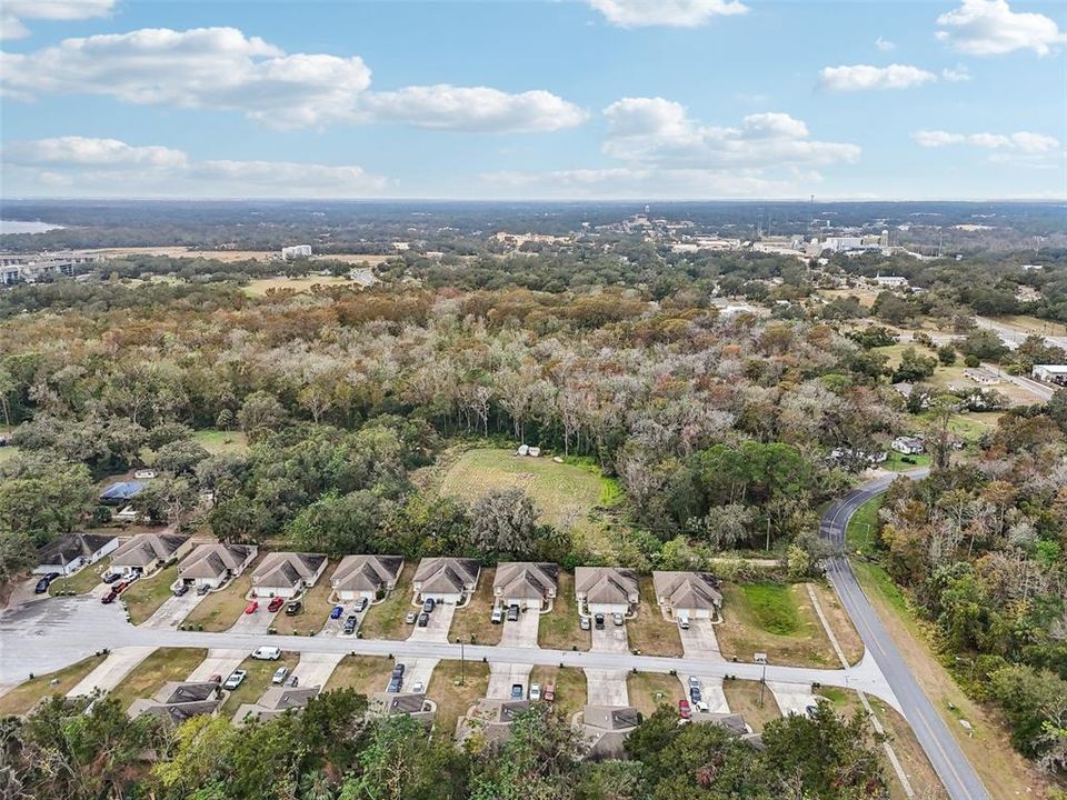 Aerial View looking North