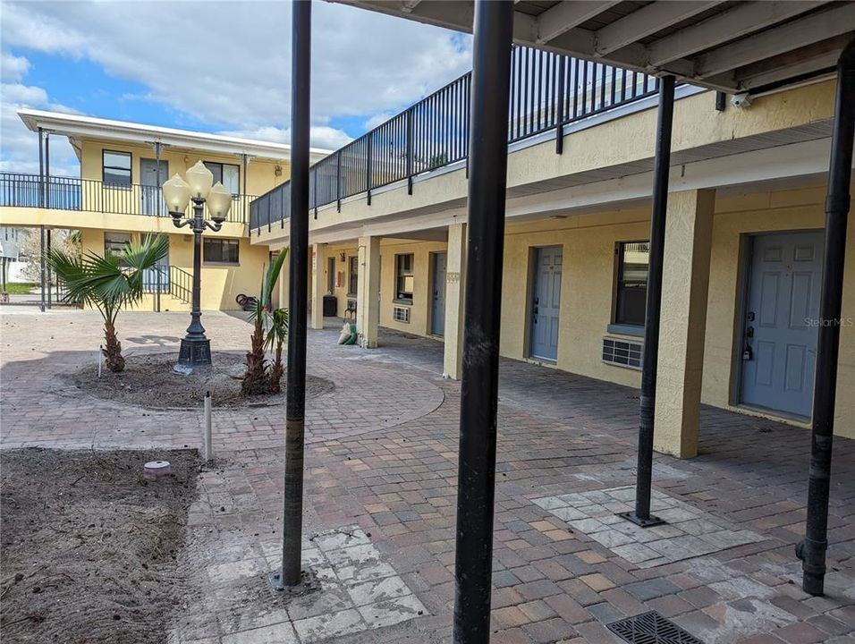 Interior Courtyard area