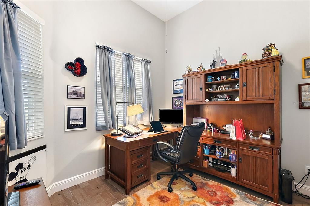 Guest bedroom 3 currently being used as an office/study