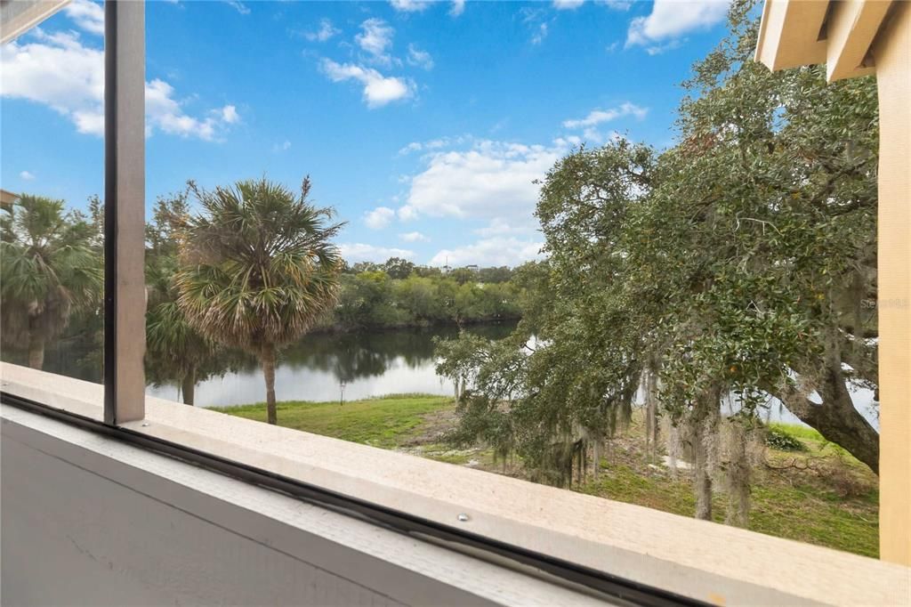 Lake View From Screened Porch.