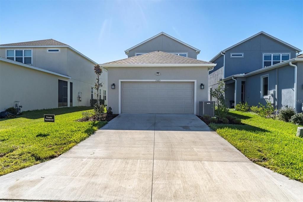 Rear load garage