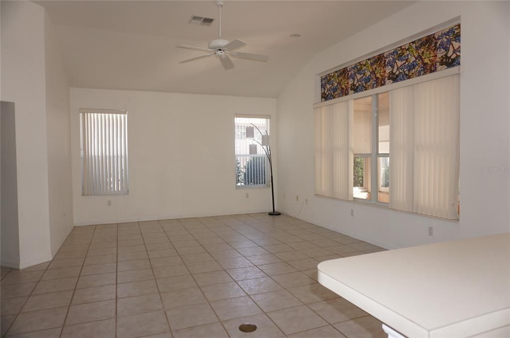 View kitchen to living room