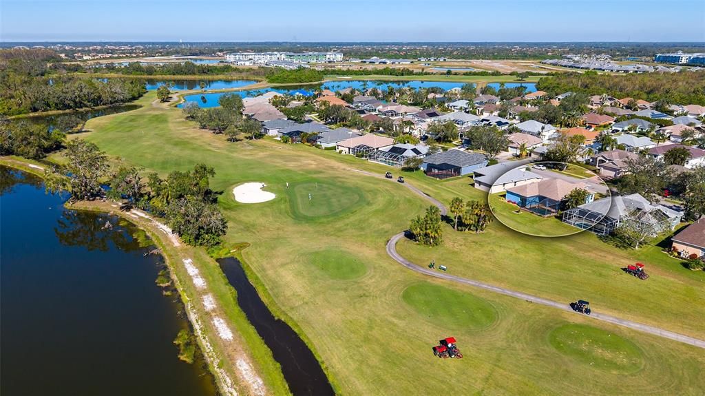 Pond & Golf Course