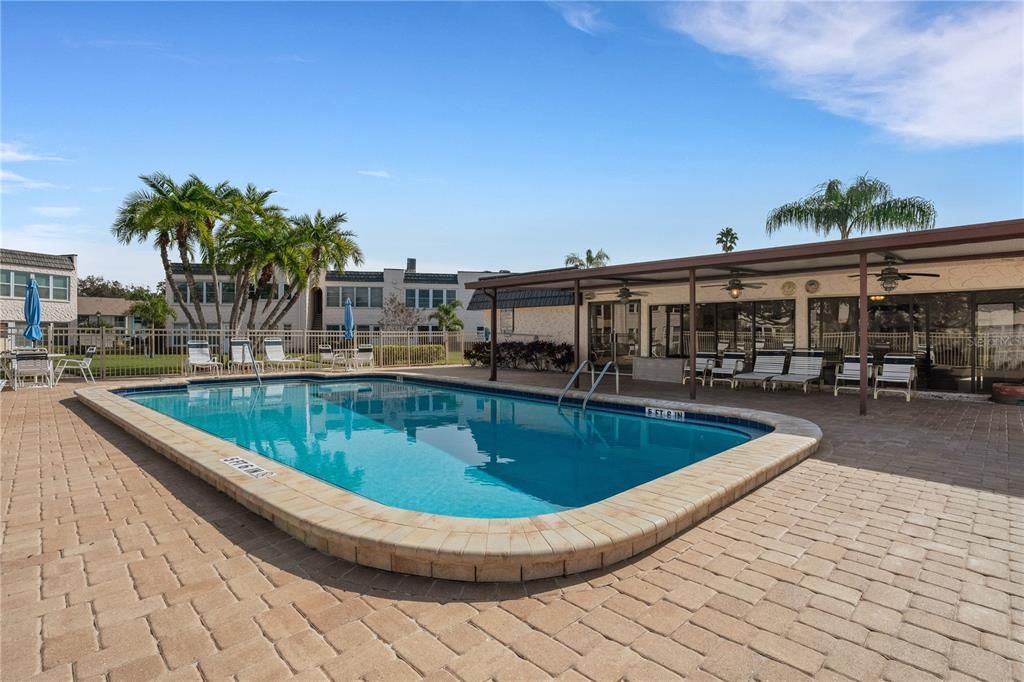 Pool and Covered Deck Area