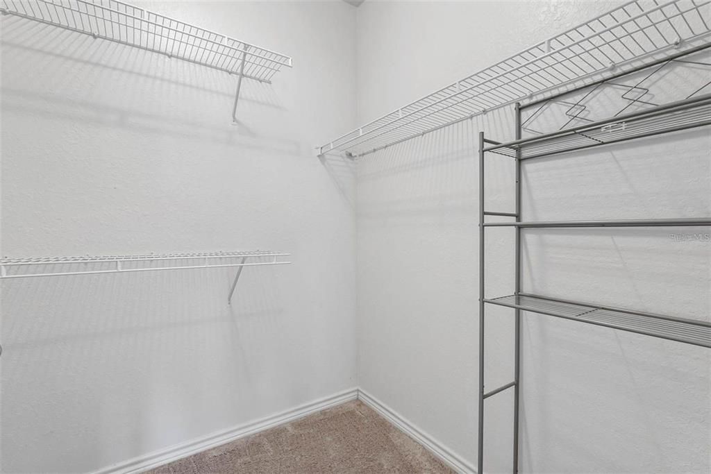 MASTER BEDROOM-WALK-IN CLOSET