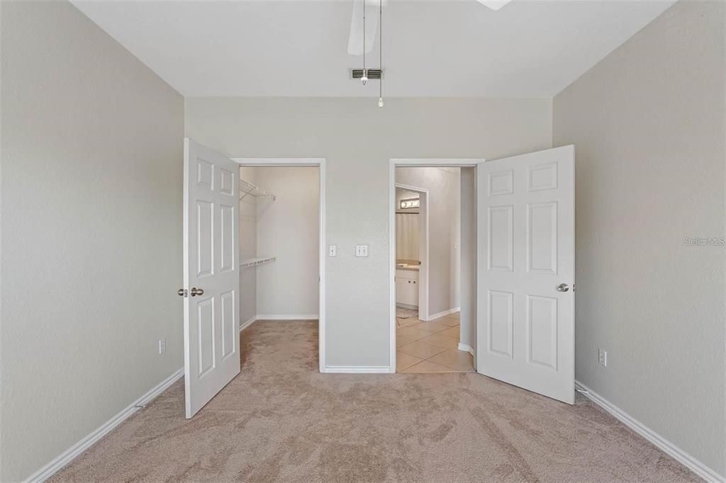 BEDROOM #2 WALK-IN CLOSET