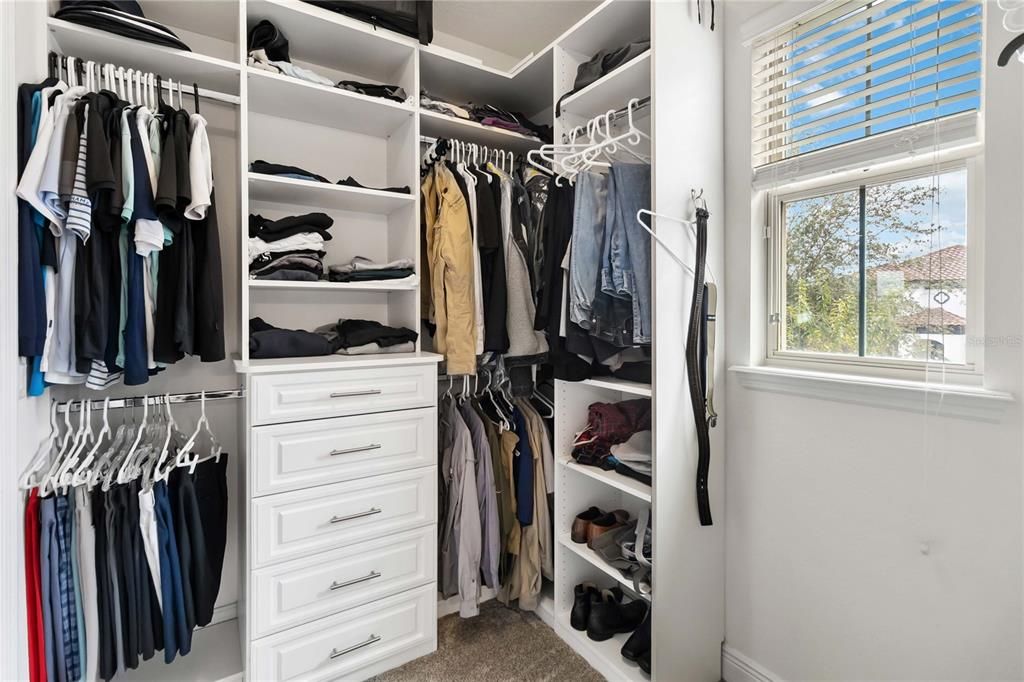 "His" Walking Closet