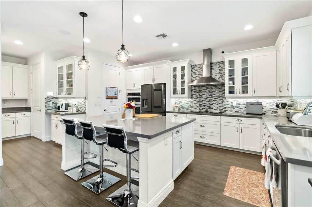 Kitchen Area with Butler Pantry