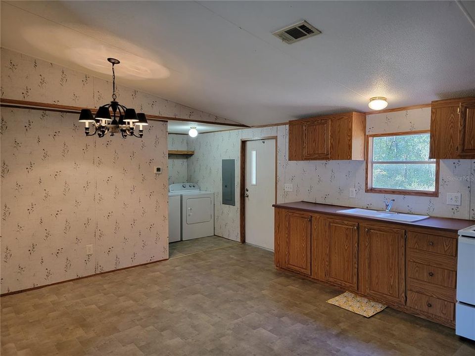 View looking at Dining Area