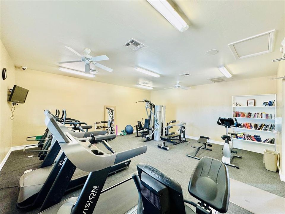 Fitness center!