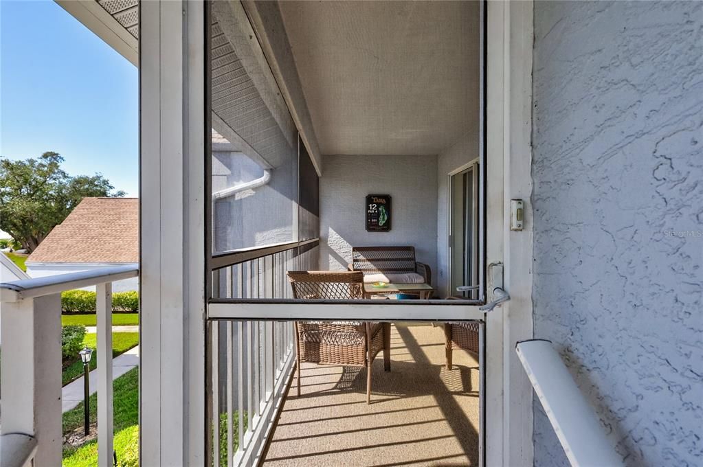 Screened Front Porch