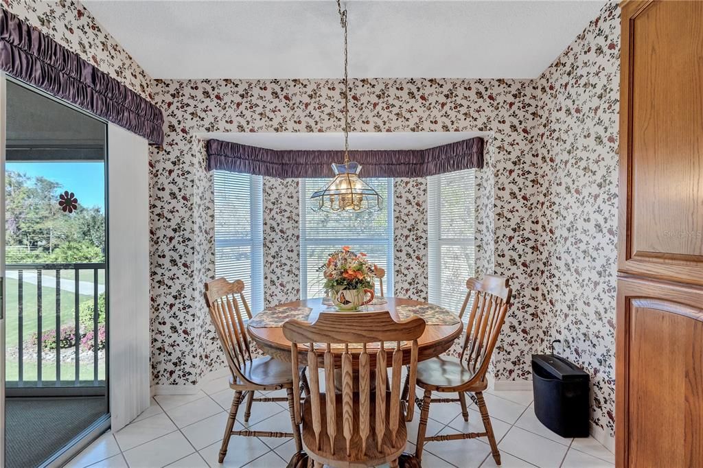 Breakfast Nook facing the Fairway