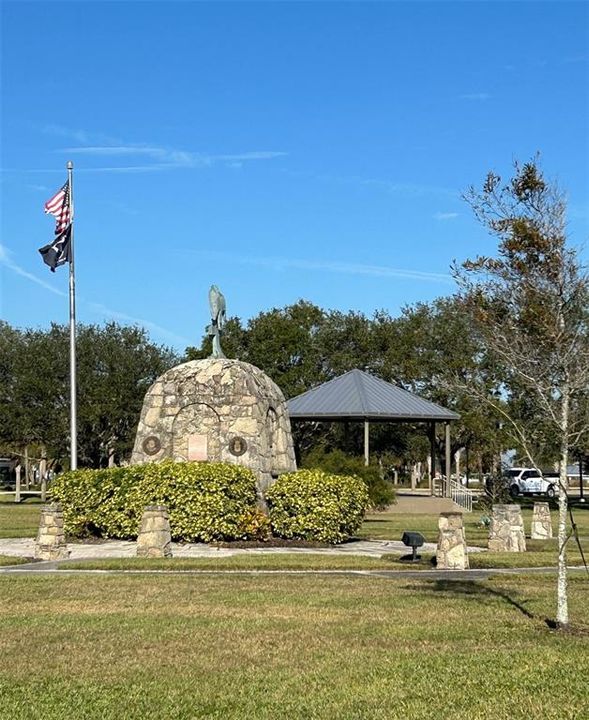 Riverside Park Gazebo and Monuments