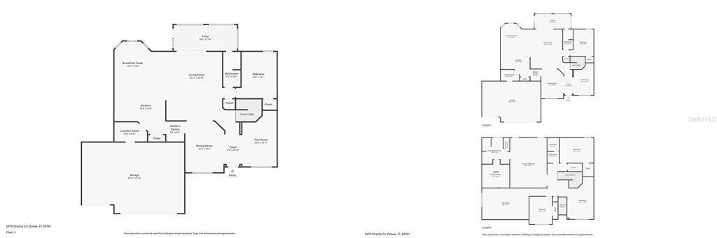 Floor Plan 1 & 2