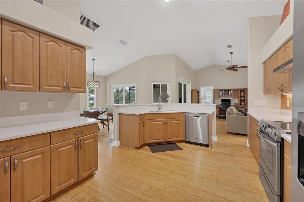 Abundant Cabinetry Offering Endless Storage