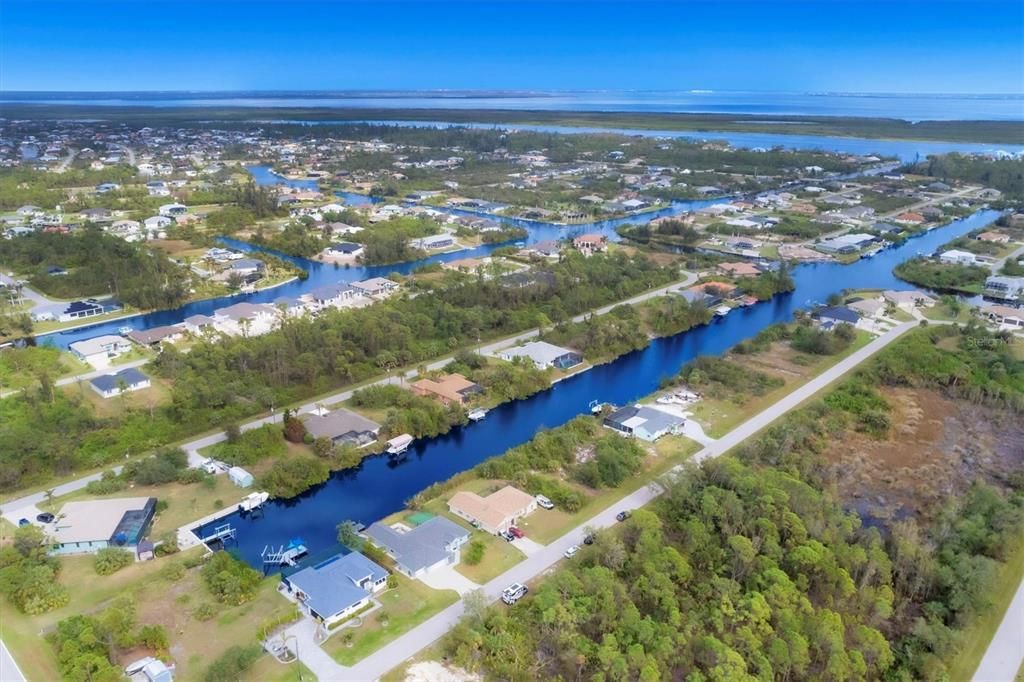 Major Waterway Canal with Access to Charlotte Harbor, Myakka River and Gulf of Mexico