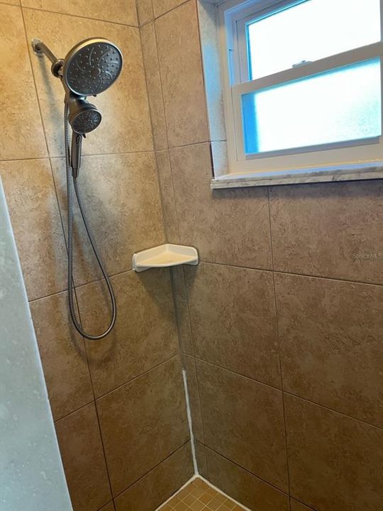 Primary Bathroom features a huge, step-down shower