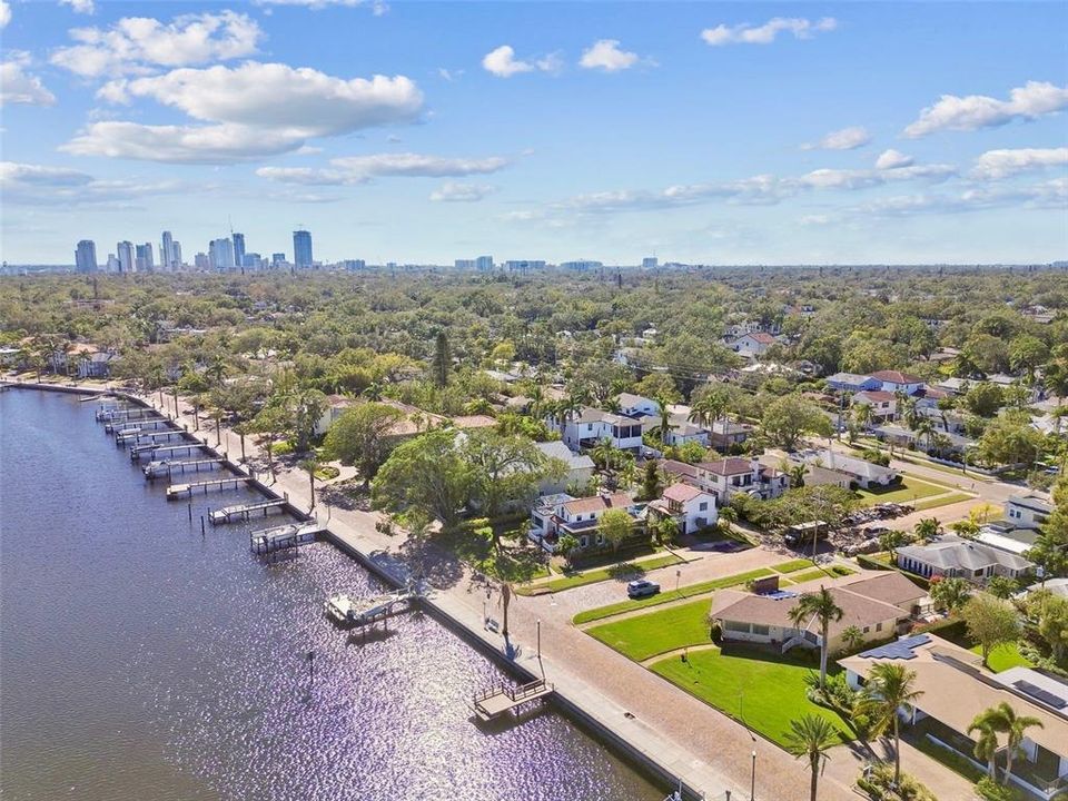 .41 acres Waterfront Lot walking distance to Downtown St. Pete