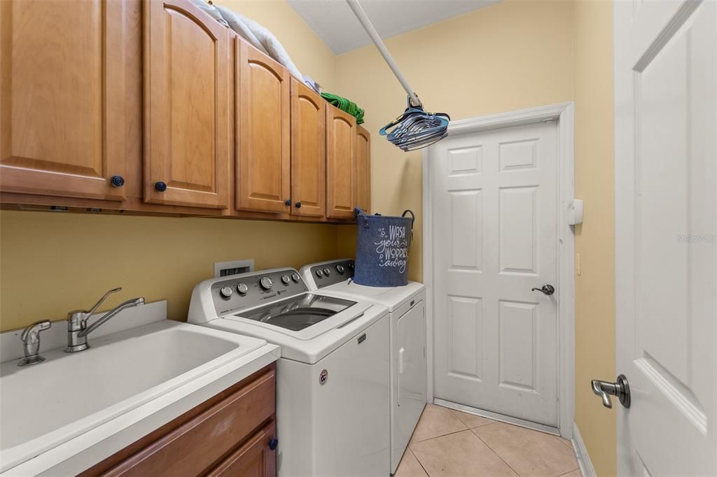 interior laundry room