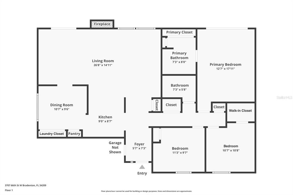 Activo con contrato: $335,000 (3 camas, 2 baños, 1404 Pies cuadrados)