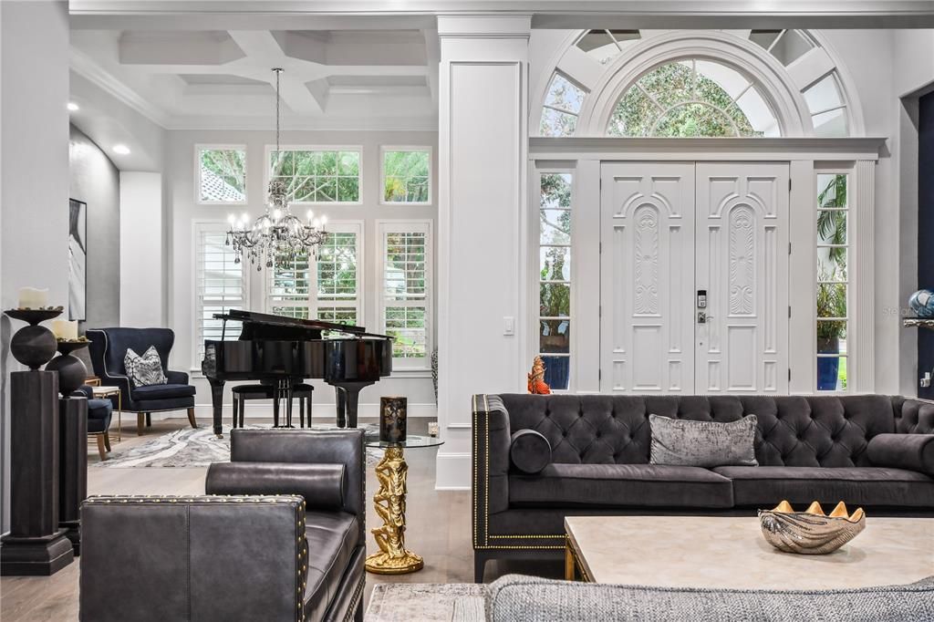 LIVING ROOM & DINING AREA