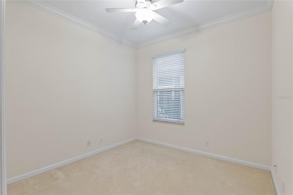 10' x 10' Bedroom #2 w/ ceiling fan & ceiling fan