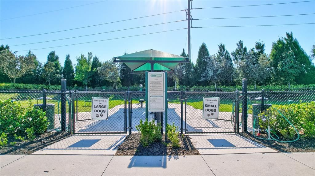 Small & Large Doggie Parks