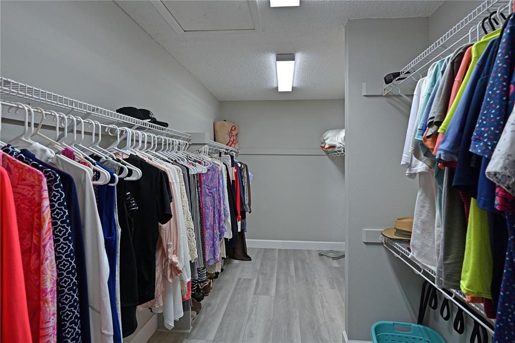 Master Bedroom walk-in closet