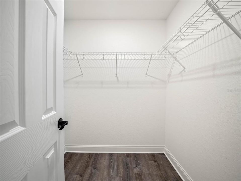 Owners suite walk-in closet