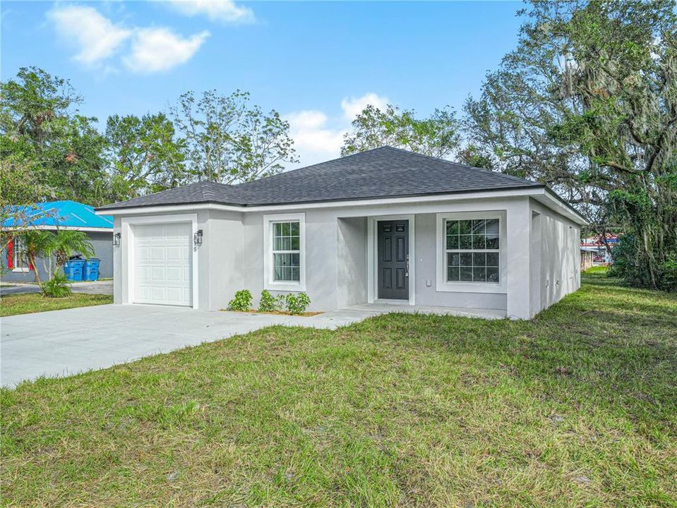 Covered front porch