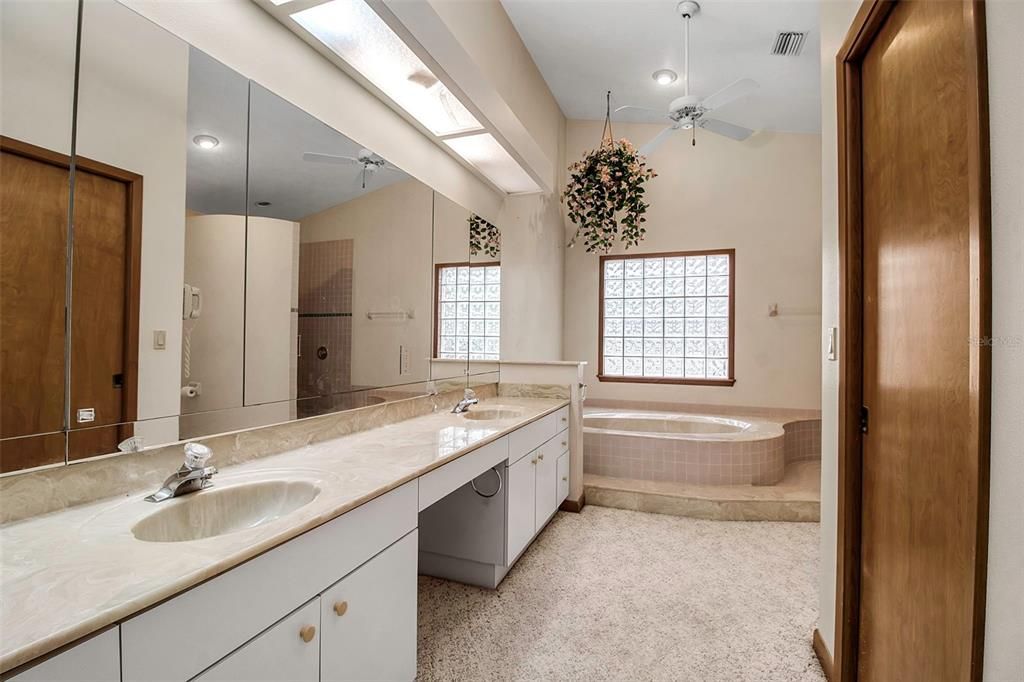 Master bathroom