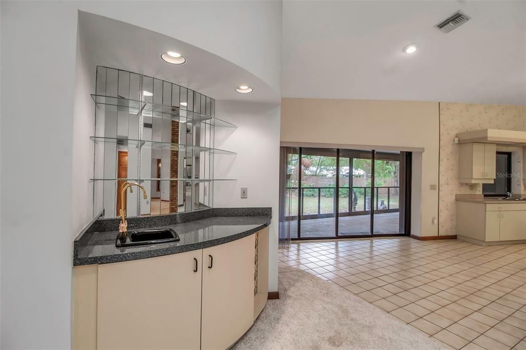 Great Room / wet bar