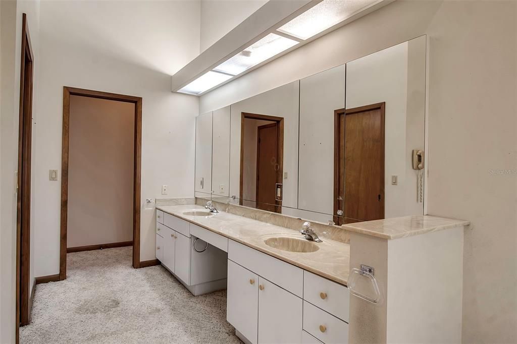 Master bathroom