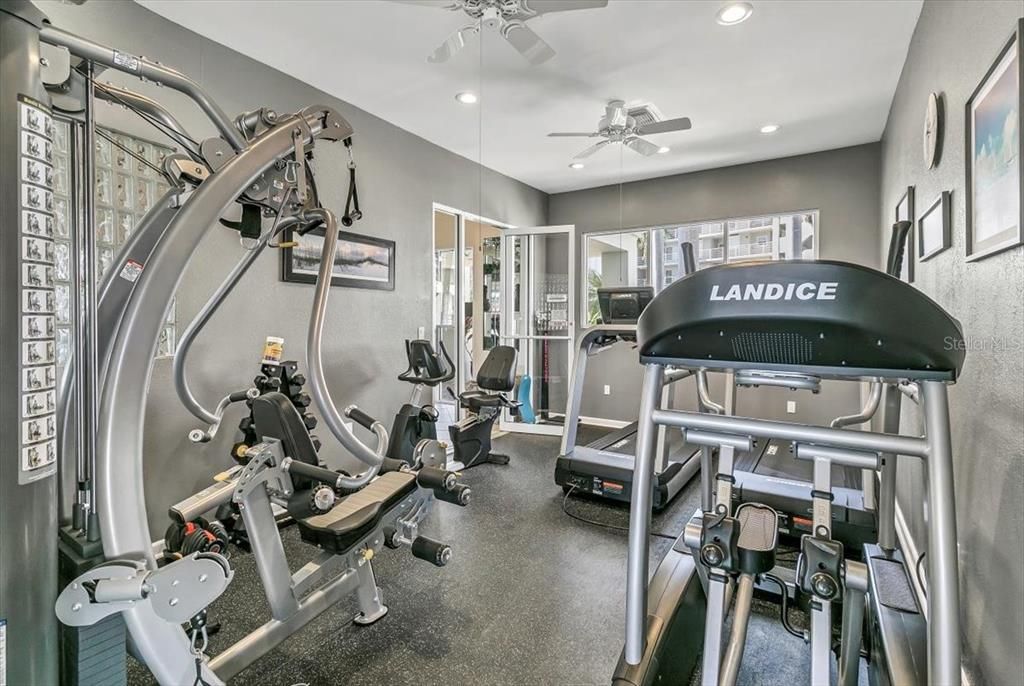 Club Bahia clubhouse fitness room