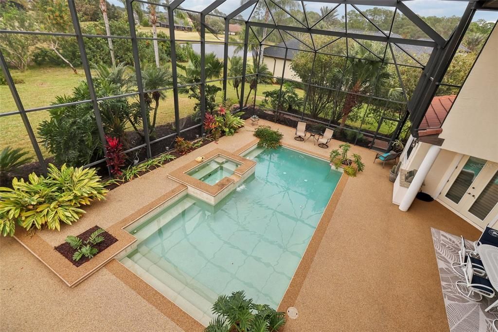 Elevated Pool View