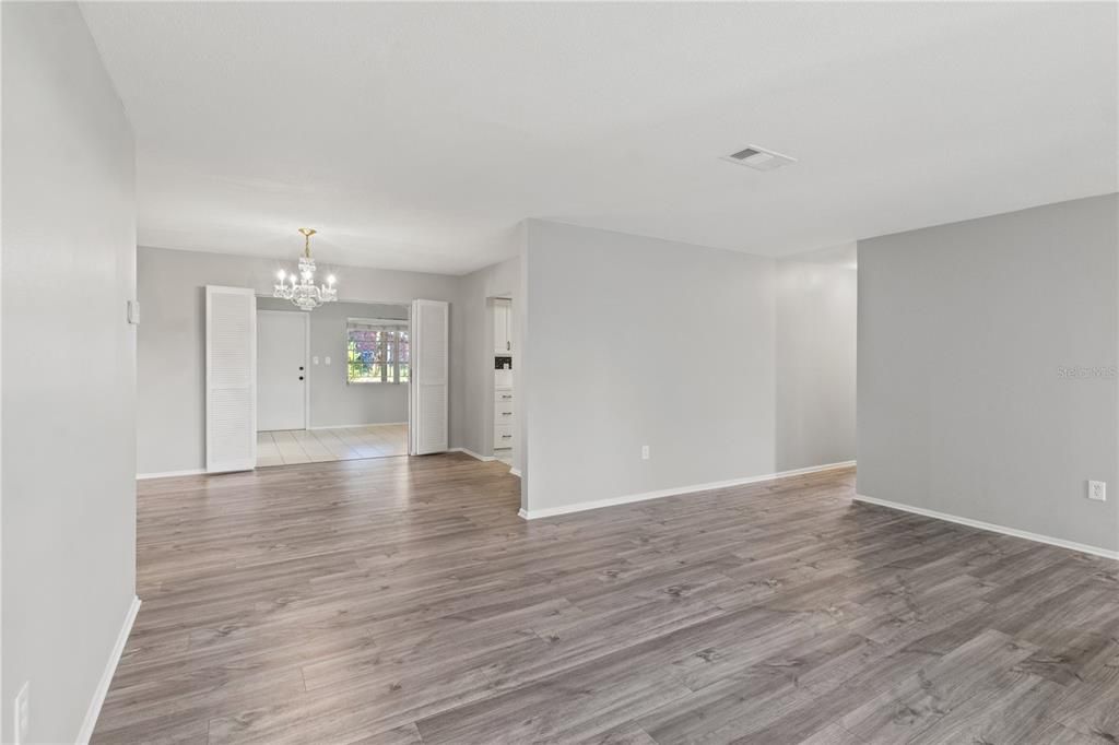 Front Living Area/Dining Area