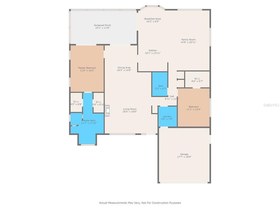 For Sale: $422,000 (2 beds, 2 baths, 1876 Square Feet)